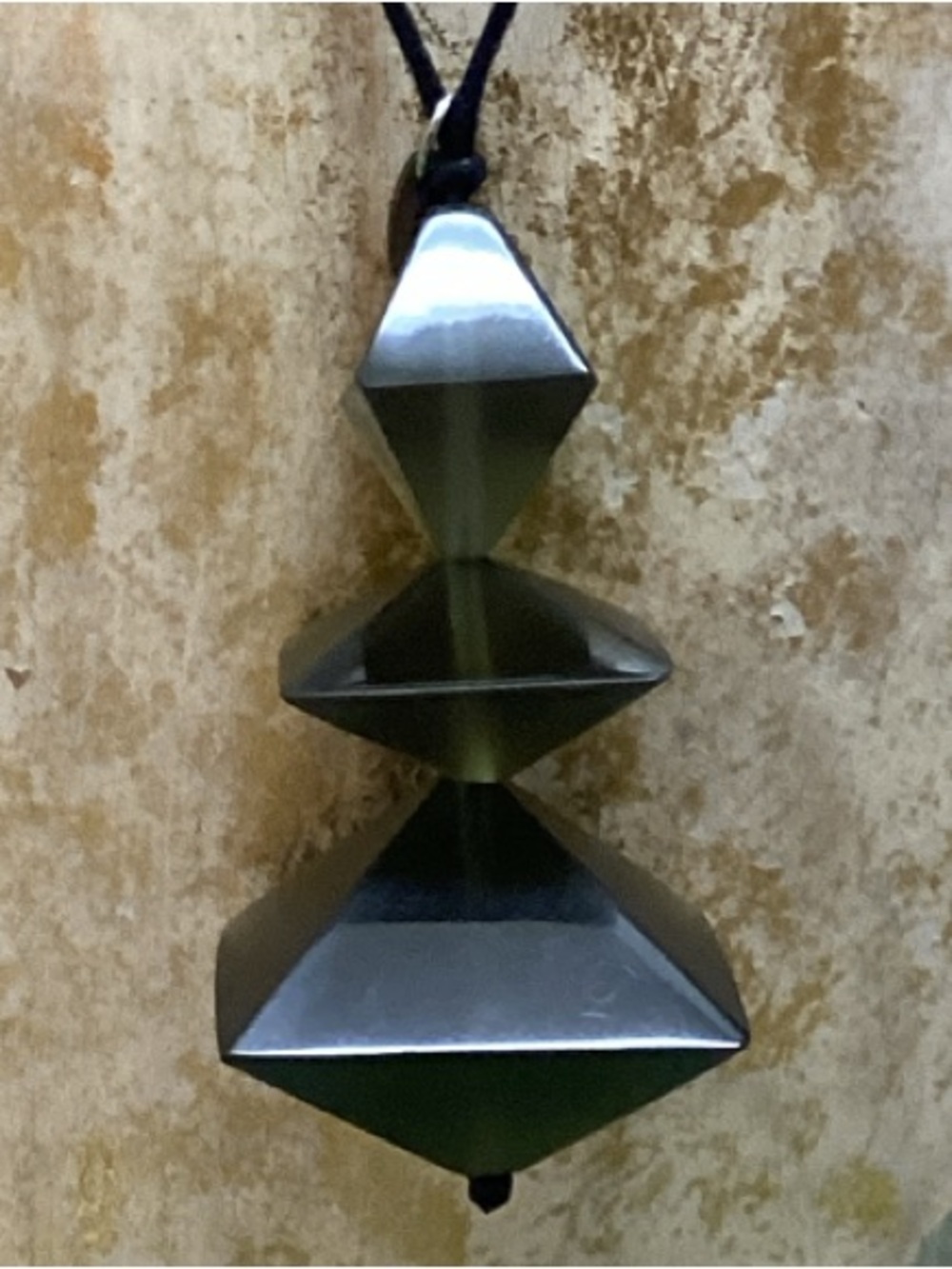 SYLCA adjustable geometric necklace Avant-garde Contemporary brutalist Artisanal
